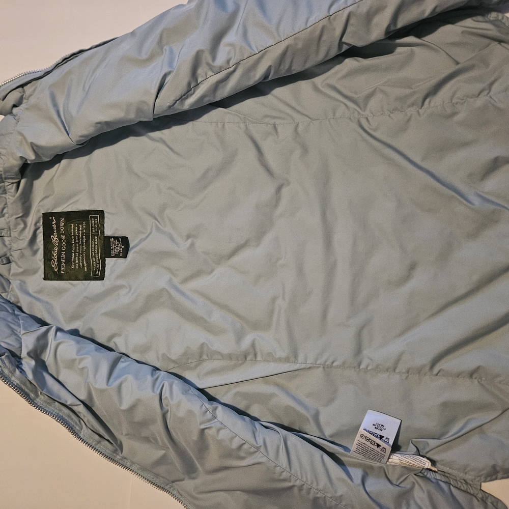 Eddie Bauer Sky Blue Quilted Jacket